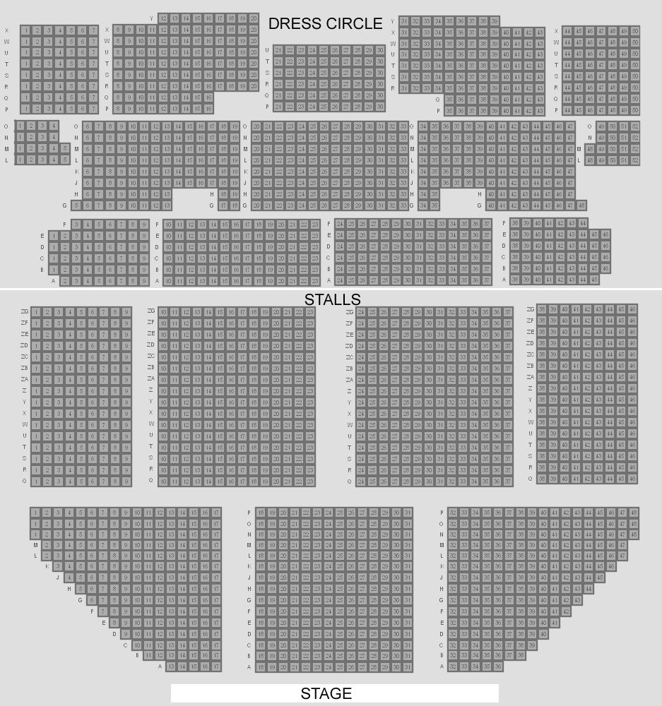 Apollo Theater London Seating Chart