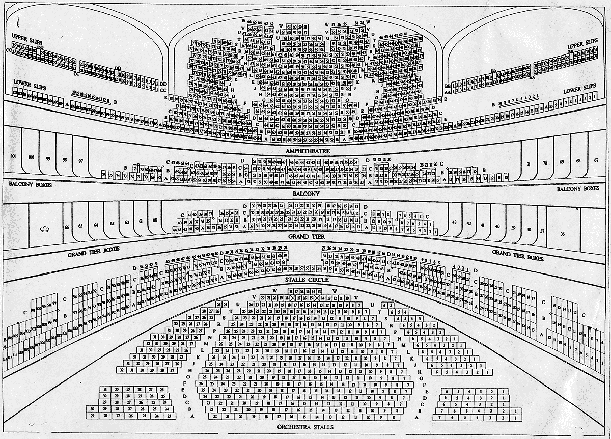 Paris Opera House Seating Chart